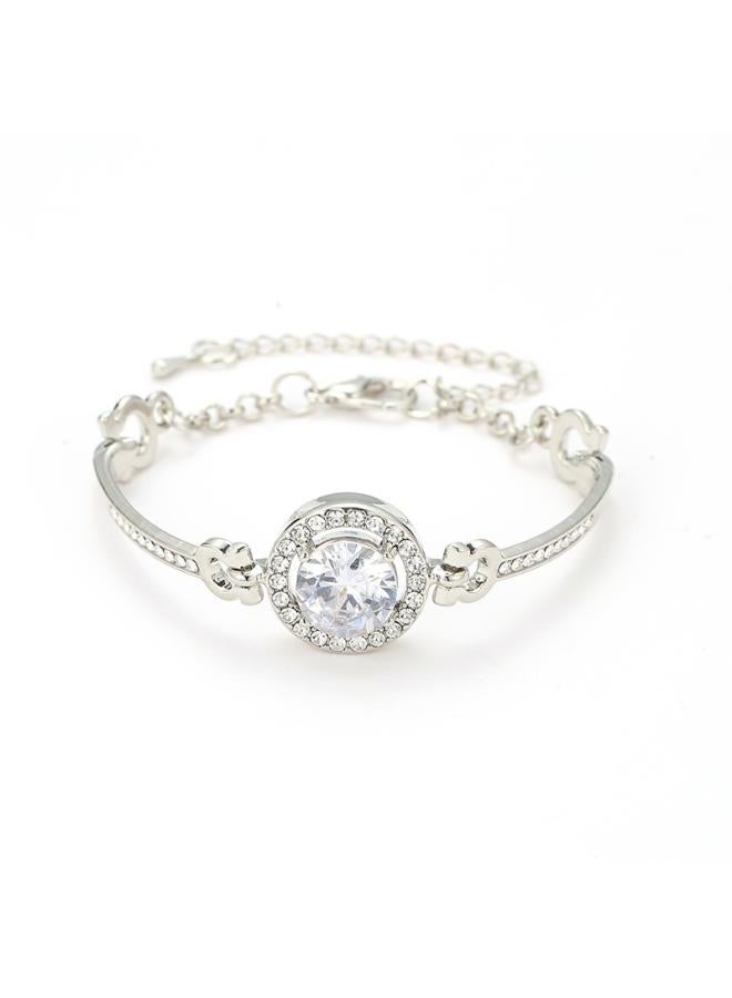 Fashion Best Bracelet Women's All-match Bracelet Simple Temperament Noble Flash Diamond Bracelet Bracelet Bracelet Women 