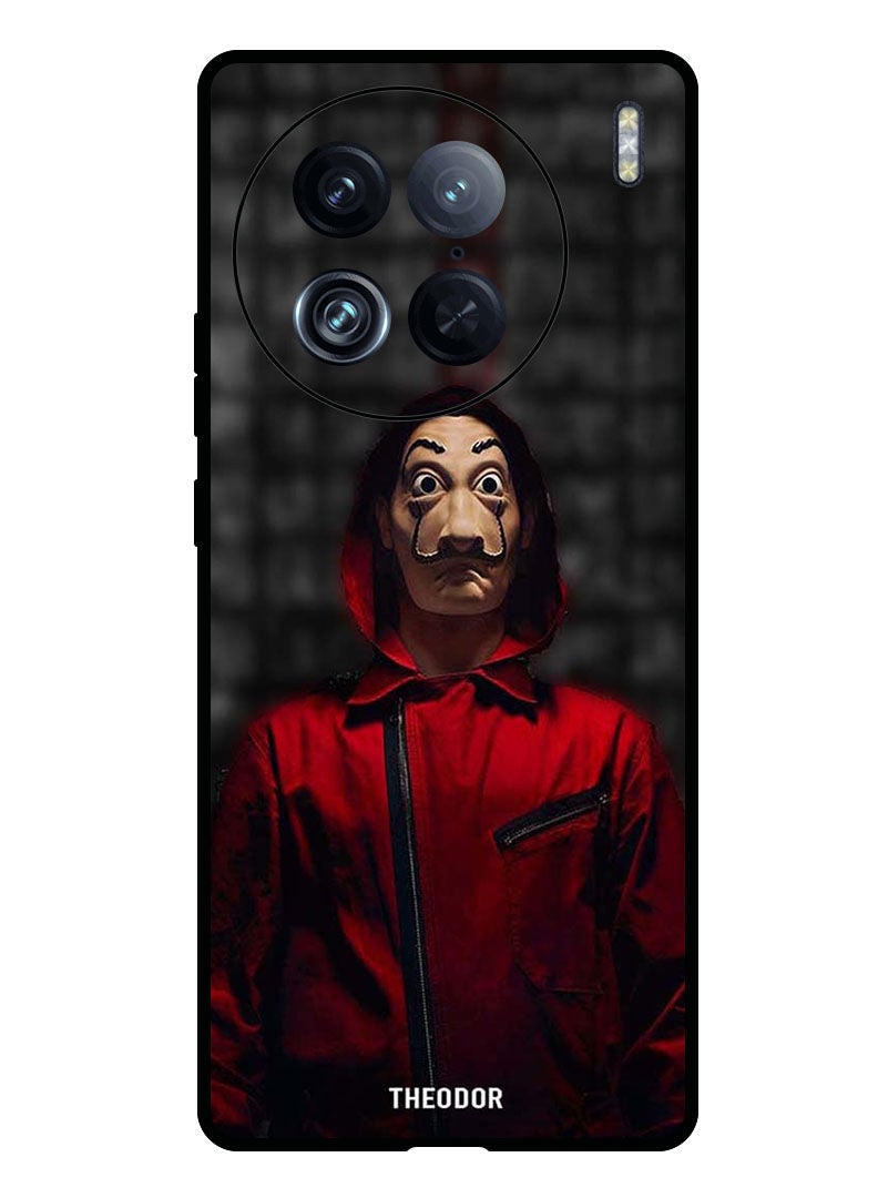 Theodor Protective Case Anti Scratch Shock Proof Bumper Cover For Vivo X90 Pro Money Heist Clown - Image 1
