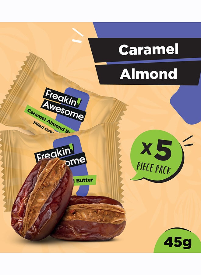 Freakin' Awesome Caramel Almond Butter Filled Dates - Image 3