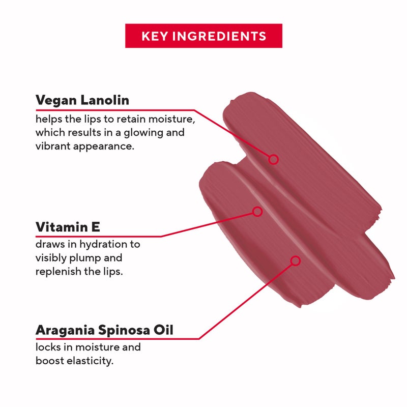 MIRABELLA - Sealed with a Kiss Smudge Proof Lipstick, Long-Lasting No-Bleed Lip Makeup, Hydrating Lip Color with Vegan Lanolin & Vitamin E, Perfect Red - Image 3