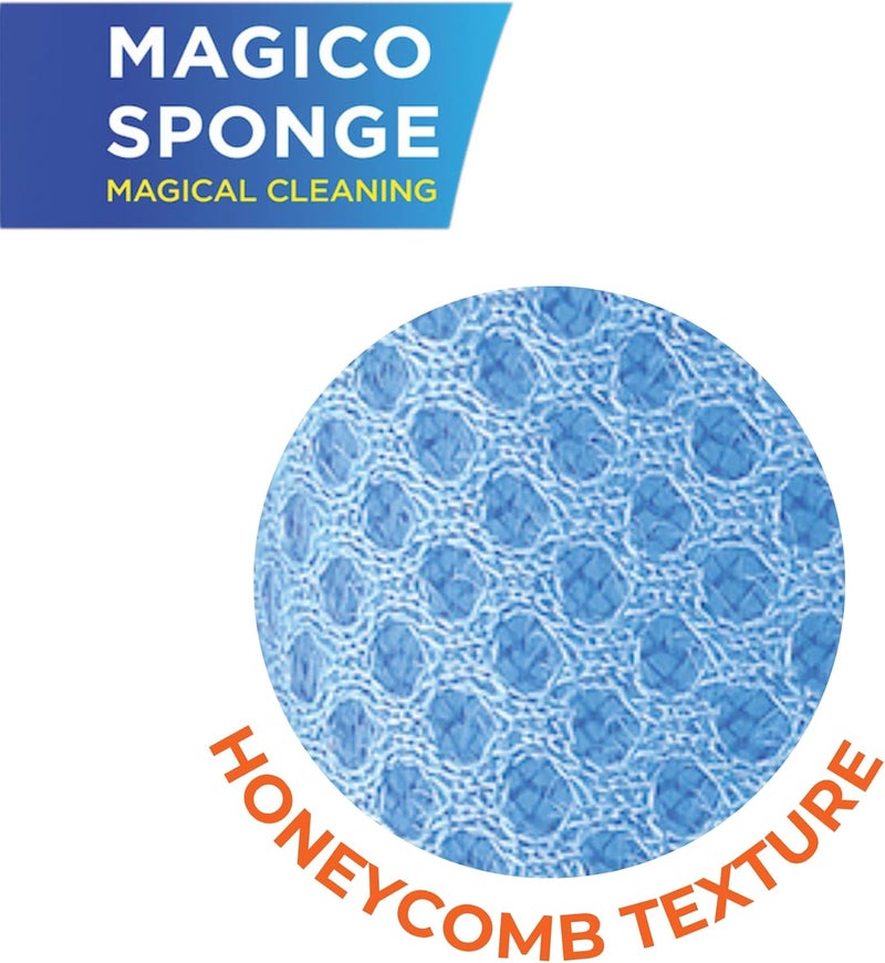 Macromax Magico Cleaning Sponge – Soft High-Foam Dishwashing Sponge for Kitchen, Pots & Pans - Image 2
