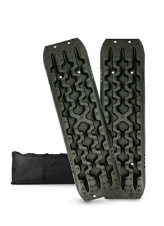 Royal Polar ROYAL POLAR 10TON Recovery Traction Tracks for Off-Road Mud, Sand, Snow Tire Ladder Traction Track Vehicle Extraction Traction Mats (Black)  - Image 1