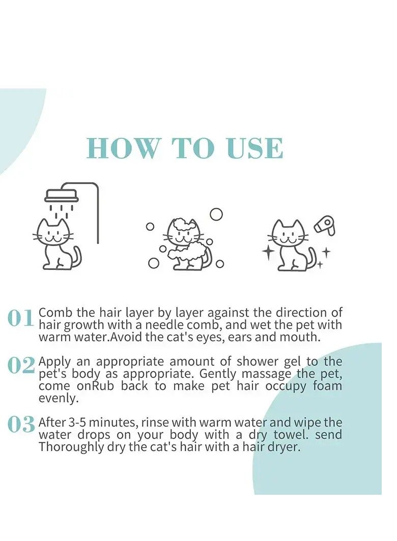 Bioline Deshedding Shampoo For Cat 200 ML - Image 3