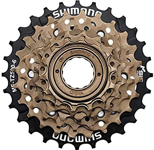Shimano Tourney/TY MF-TZ500 6-Speed Multiple Freewheel, 14-28 Tooth - Image 2
