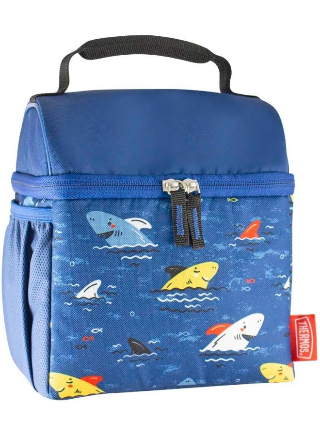 Thermos Standard Pop Top Reusable Insulated Lunch Bag - Sharks - Image 2