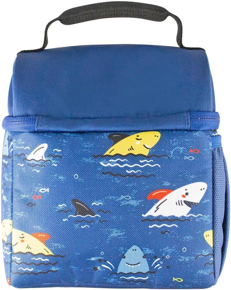 Thermos Standard Pop Top Reusable Insulated Lunch Bag - Sharks - Image 4