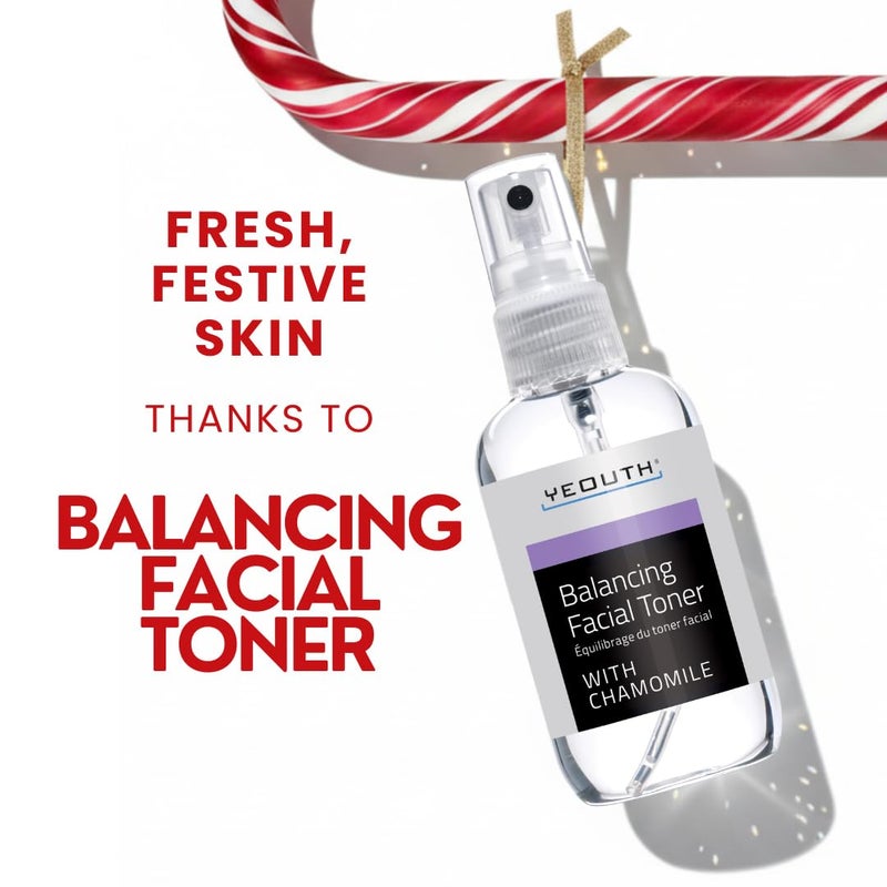 YEOUTH Hydrating Toner for Face Spray with Chamomile and Allantoin, Alcohol Free Facial Care, Refreshing Skin Care Face Toner for Women and Men 3.4 Oz - Image 2