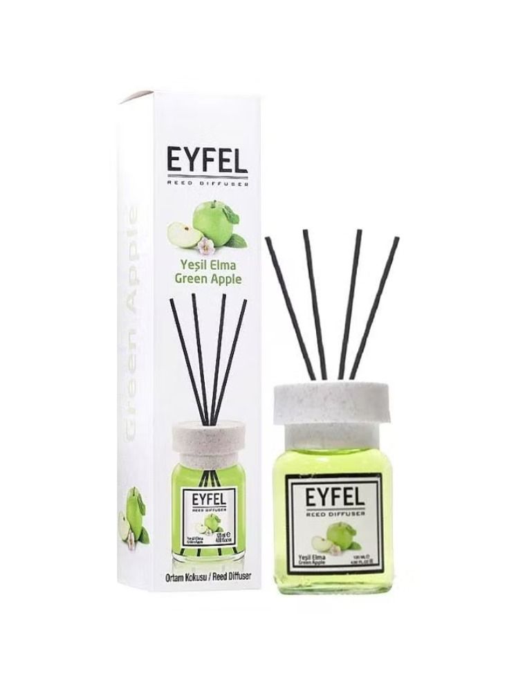 EYFEL Eyfel Reed Diffuser Green Apple Room Air Freshener 120ml 