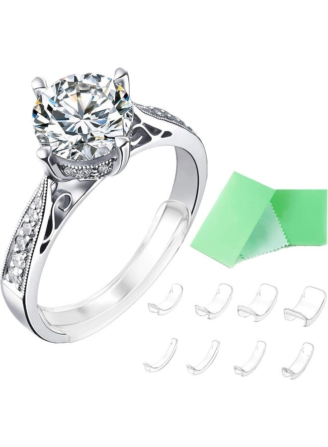 Feramox Invisible Ring Size Adjuster For Loose Rings Ring Adjuster Fit Any Rings, Assorted Sizes Of Ring Sizer - Image 1
