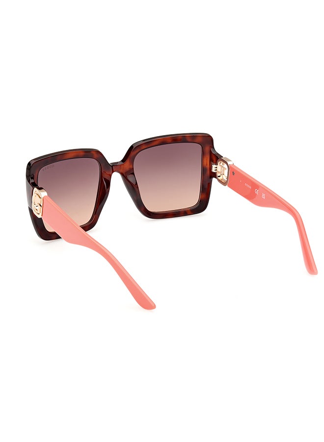 GUESS Women's UV Protection Square Sunglasses - GU0010352F52 - Lens Size: 52 Mm - Image 3