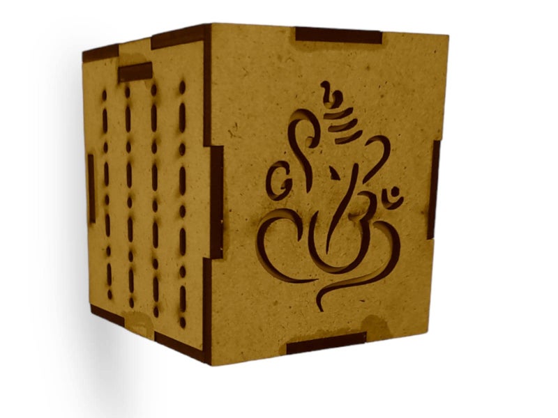 DRAMIQ® Beautiful Kapoor Dani/Aroma Diffuser Essential Oil Diffuser Made in India Electrical Camphor Diffuser Auto-Heating for Home Fragrance (RED) - Image 2