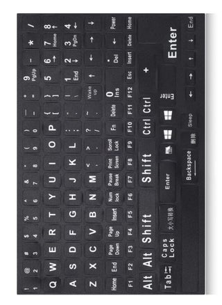 Universal Replacement English Keyboard Stickers Full Set of US Keyboard Stickers Black Background with White Lettering for Computer Laptop Notebook Desktop Keyboard - pzsku/ZC7E2F47C61772D185AE5Z/45/1746385516/74ece38b-d21a-47d6-98ea-cd27e2f5b294