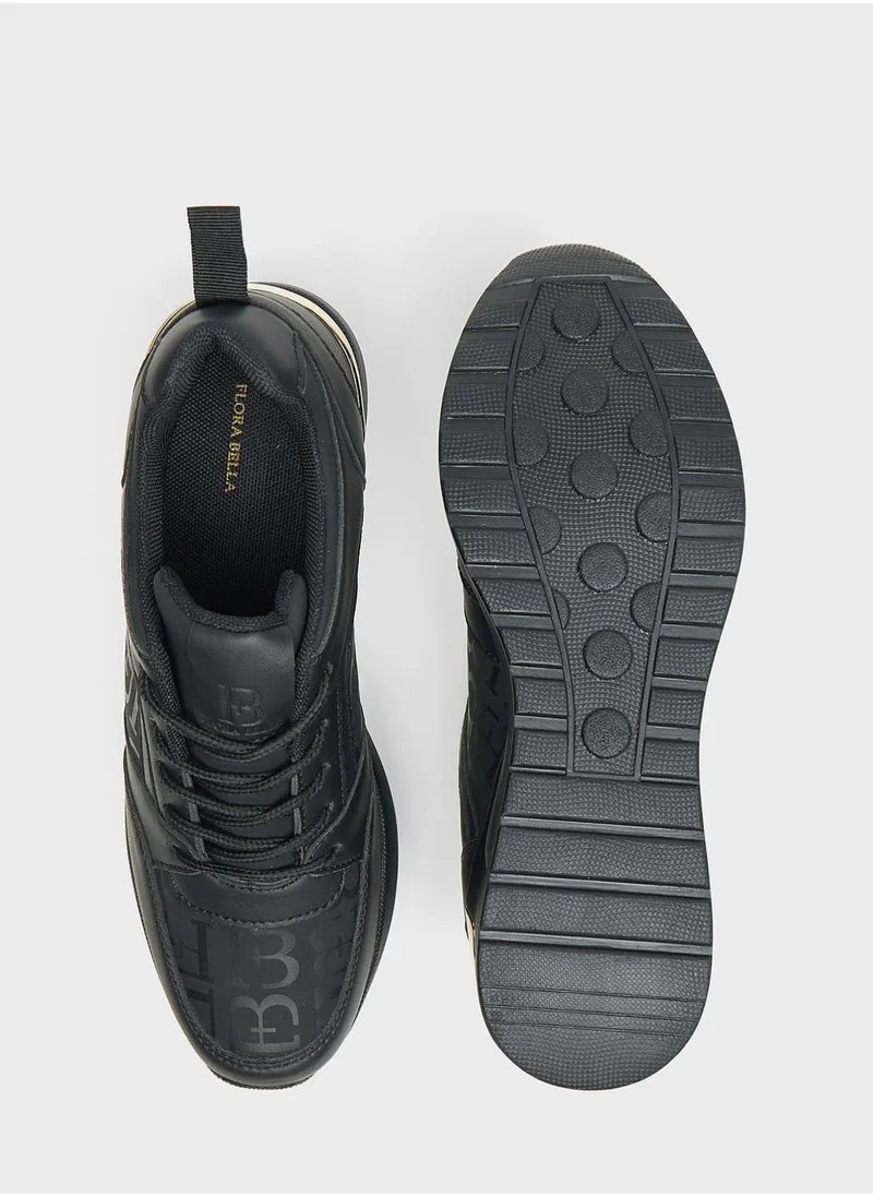 shoexpress Lace Up Low Top Sneakers