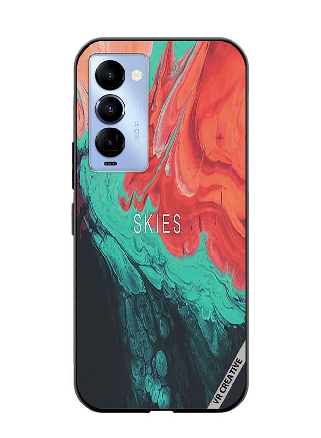 VR CREATIVE Protective Case Cover For Tecno Camon 18/18 P Skies Design Multicolour - Image 1