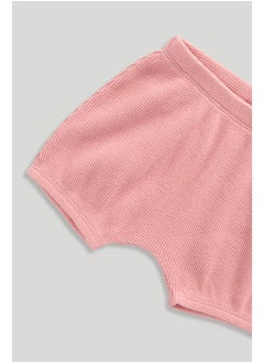 mothercare Waffle Top and Shorts Set  - Image 2