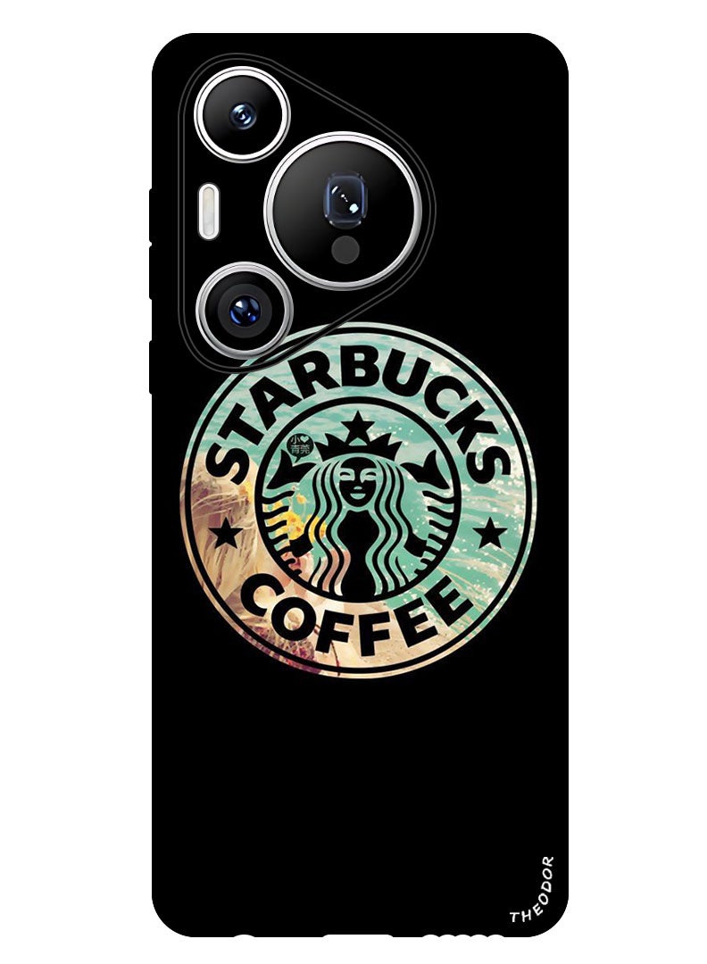 Theodor Protective Case Anti Scratch Shock Proof Bumper Cover For Huawei Pura 70 StarBucks 2 - Image 1