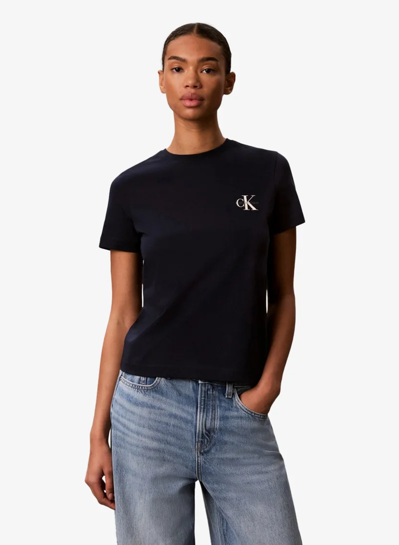 Calvin Klein Jeans 2 Pack Cotton Monogram T-shirts