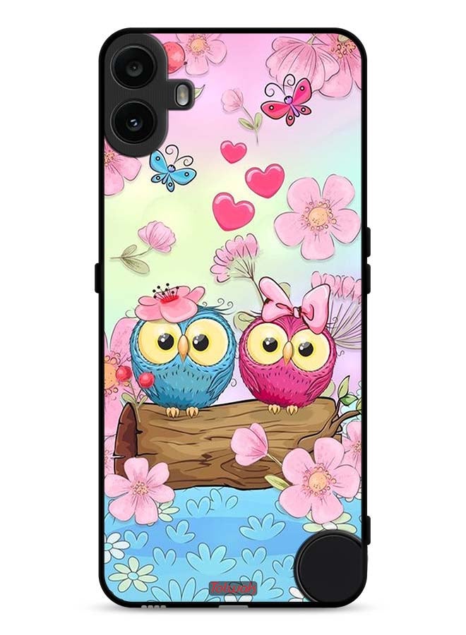 Tolwak Nothing CMF Phone 1 Protective Case Cover Cute Owls Art - Image 1