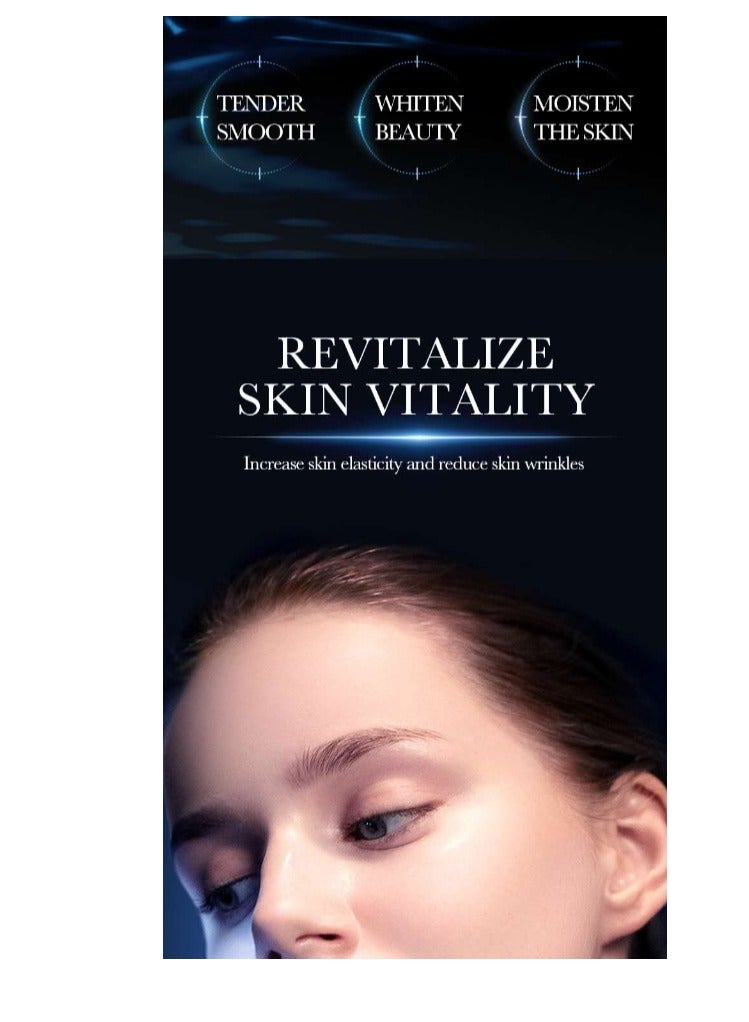 FAYANKOU 10 Packs Moisturizing Hydreating Faical Mask Hyaluronic Acid Faical Mask  Vitamin C Faical Mask Retinol  Snail Serum Collagen Faical Mask - Image 5