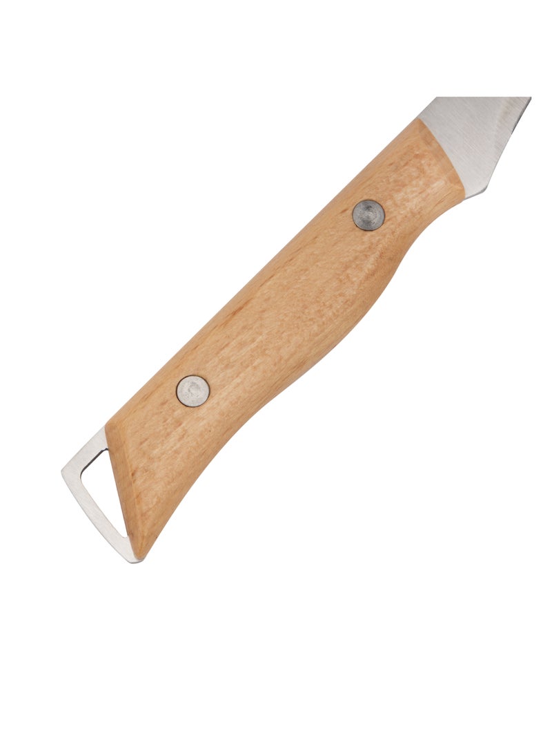 Royalford 3.5" Carving Knife- RF12094| With Extra-Sharp Stainless Steel Blades with Wooden Handle - Image 3