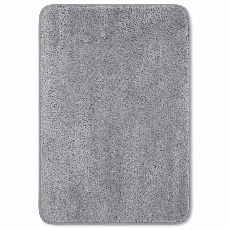 Shaggy Bath Mat Set 3 Pieces, Plush Soft Bathroom Rugs with Non-Slip Grip, Fast Absorbing Shower and Toilet Mats, Modern Home Bathroom Accessories - Image 2