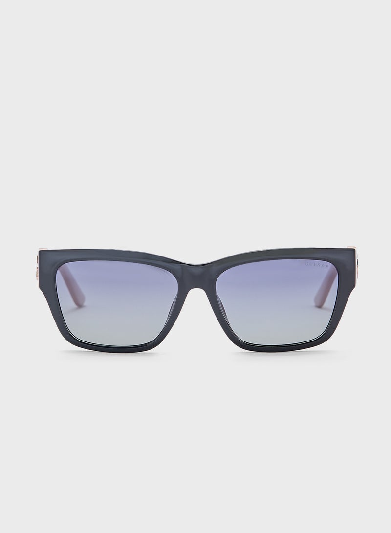 GUESS Square Uv-Protected Wayfarer Sunglasses - Image 2