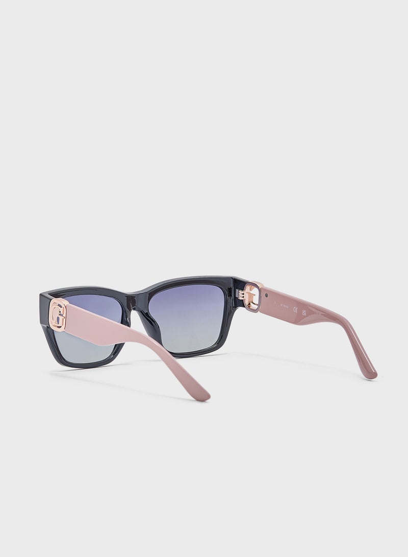 GUESS Square Uv-Protected Wayfarer Sunglasses - Image 3