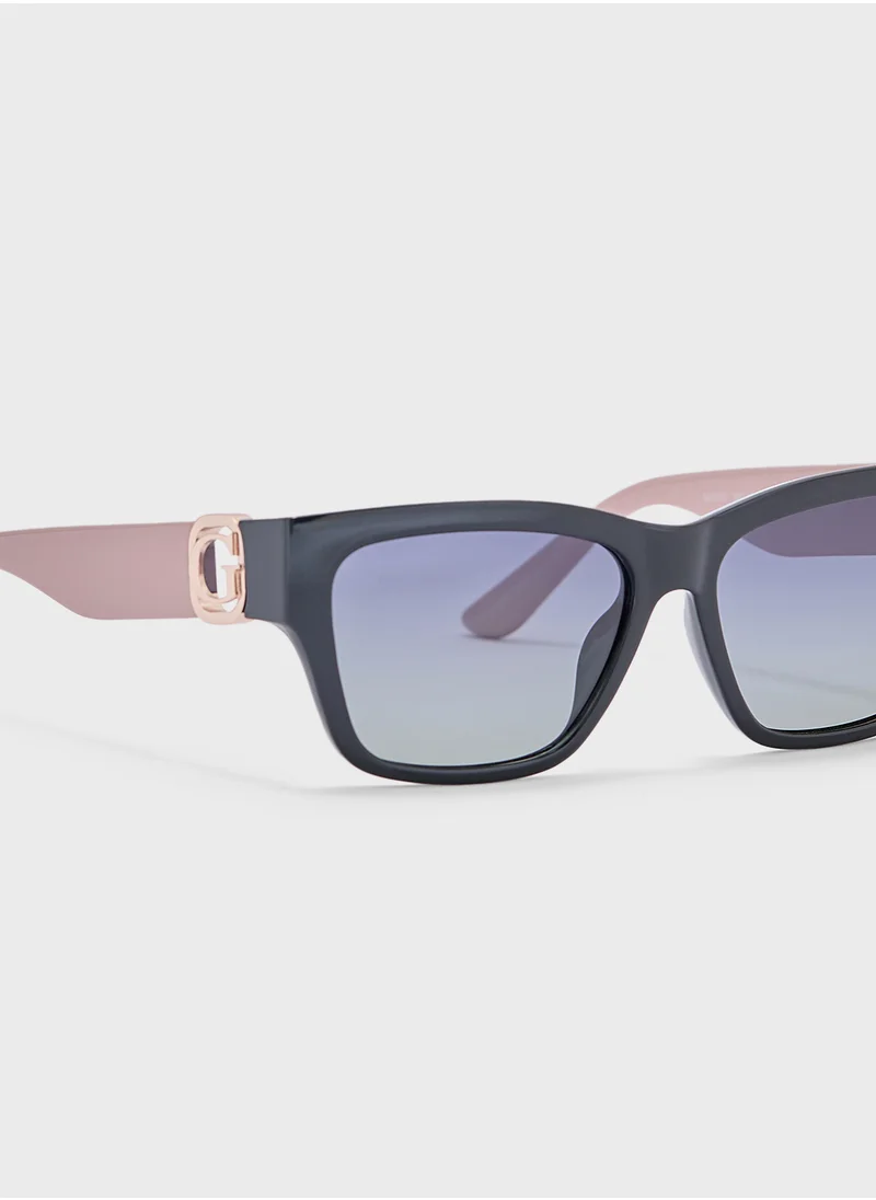 GUESS Square Uv-Protected Wayfarer Sunglasses
