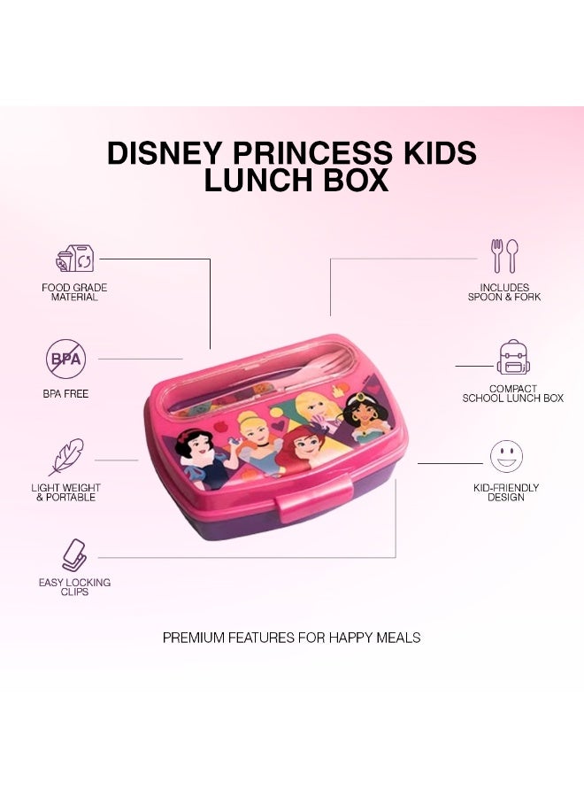 Stor Cars Stickers Funny Lunch Box for Kids with Cutlery – 30oz Capacity BPA-Free Reusable Lunch Container with Spoon & Fork, Secure Snap Lid, Lightweight Durable Food Storage Box for School, Travel & Everyday Use - Image 4