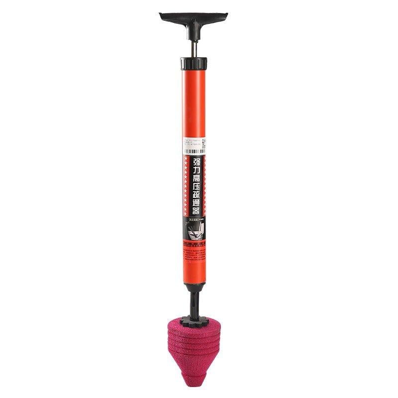 High Pressure Toilet Plunger Set for Effective Drain Cleaning - Image 1