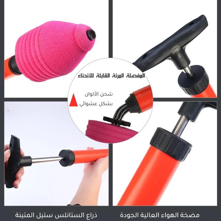 High Pressure Toilet Plunger Set for Effective Drain Cleaning - Image 5