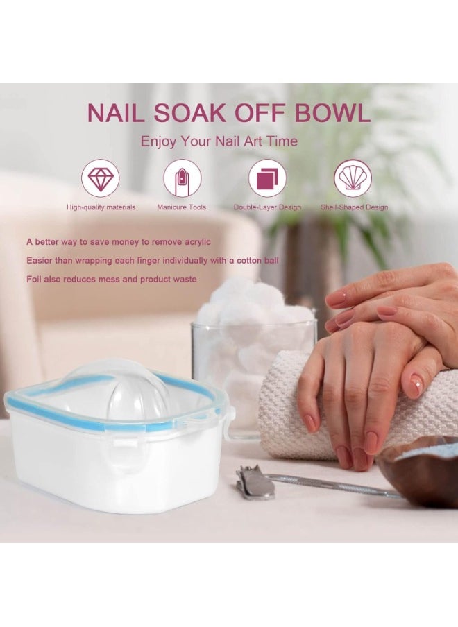 globalstar Globalstar Nail Soaking Bowl Set - The Perfect Solution for Effortless Manicures and Gel Polish Removal  - Image 5