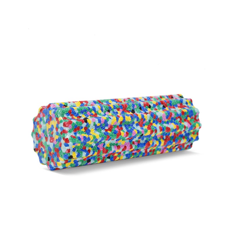Muscle massage relaxing fitness massage epp mini foam yoga column foam shaft suit roller yoga roller Camouflage color/solid/gear style