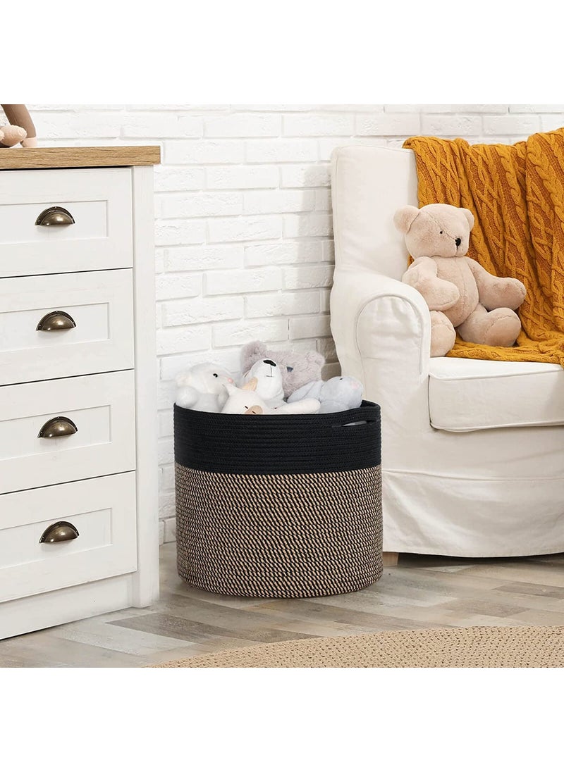 Legacy LEGACY100 Washing Dirty Used Clothes Dry Grass Home Decor Planter Basket Jute Storage Basket for Blanket in Living Room Toy Basket for Nursery Storage Size32x22x18  - Image 2