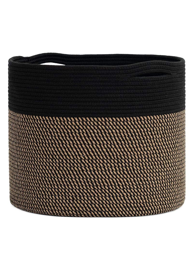 Legacy LEGACY100 Washing Dirty Used Clothes Dry Grass Home Decor Planter Basket Jute Storage Basket for Blanket in Living Room Toy Basket for Nursery Storage Size32x22x18  - Image 5