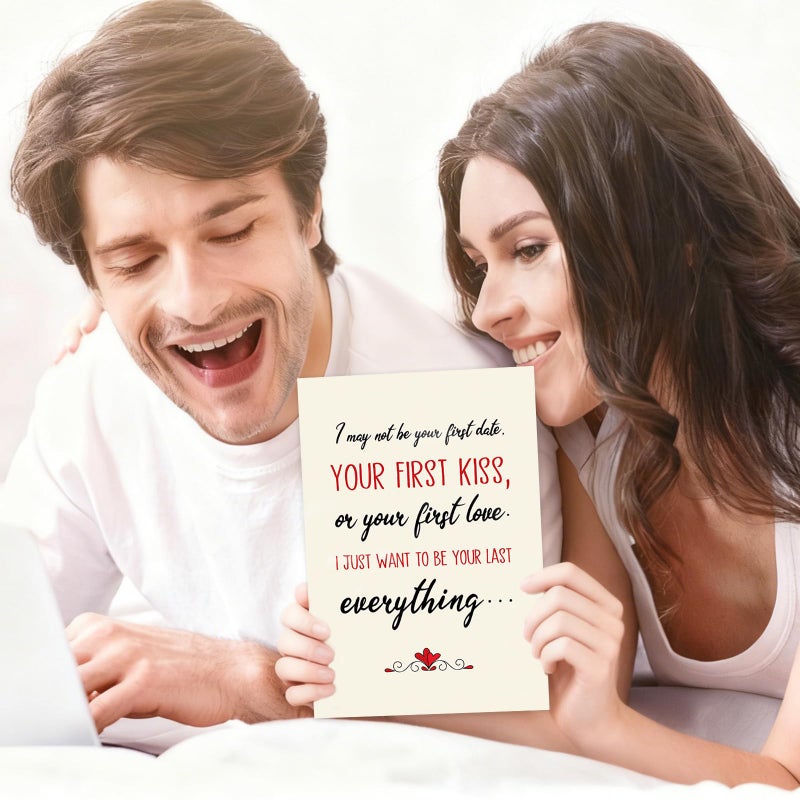 MQMRYeto Valentines Day Card for Husband, Wife, Boyfriend, Girlfriend,Couple,Anniversary Card to Husband, Love Card - Image 4