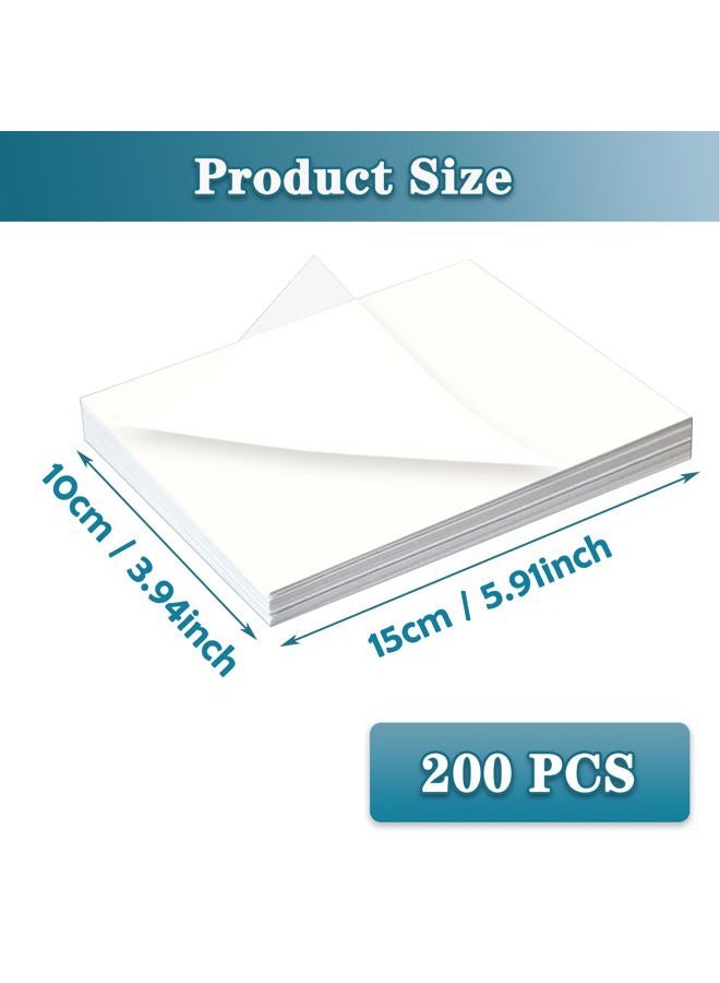 Mecefeno Diamond Painting Release Paper, Double-Sided Non-Stick Release Paper for Diamond Art 15x10cm Diamond Painting Cover Replacement for 5D Diamond Painting Accessories and Tools - 200 Pieces - Image 2