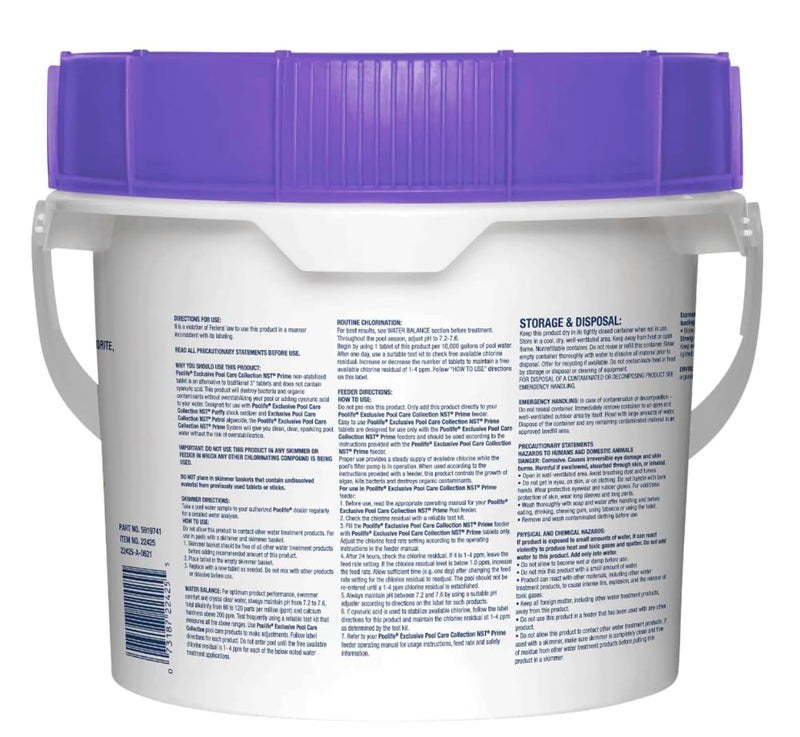 Poolife NST Prime Tablets (20.2 lb) White - Image 2