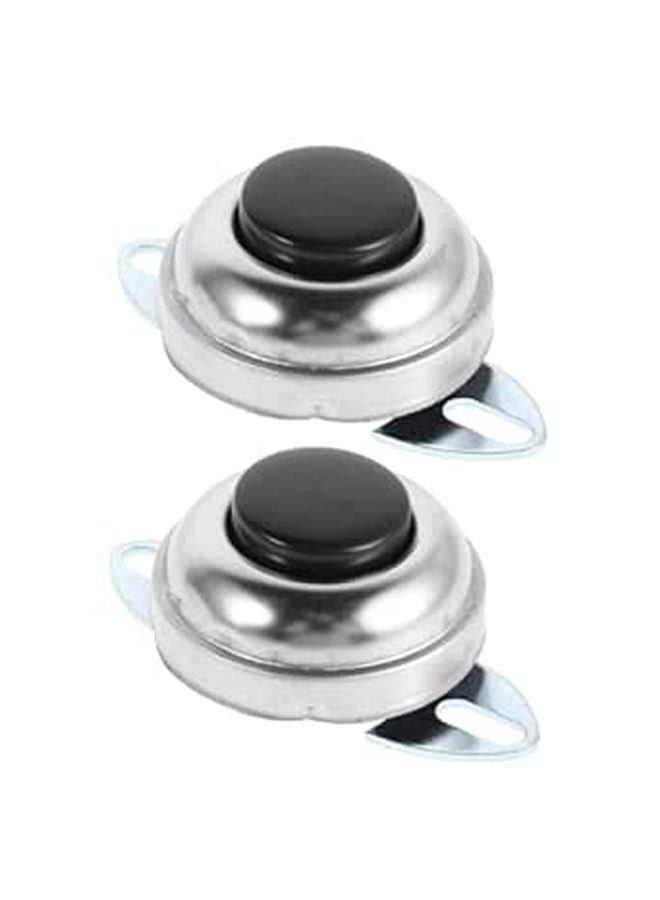 2Pcs Metal Horn Button Switch Universal Car Truck Tractor Electric Vehicle Replacement - Image 1