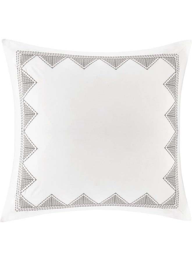 INKIVY Pillow 26x26 White Euro Sham - Image 3