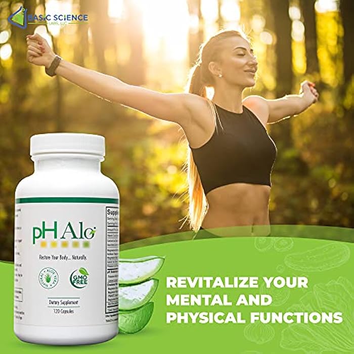 pHAlo pH Balance Supplement Pills - Magnesium, Bicarbonates Capsules for Alkaline Balance - Natural Treatment for Focus, pH Balance, Gut Health, Performance and Recovery - Image 3