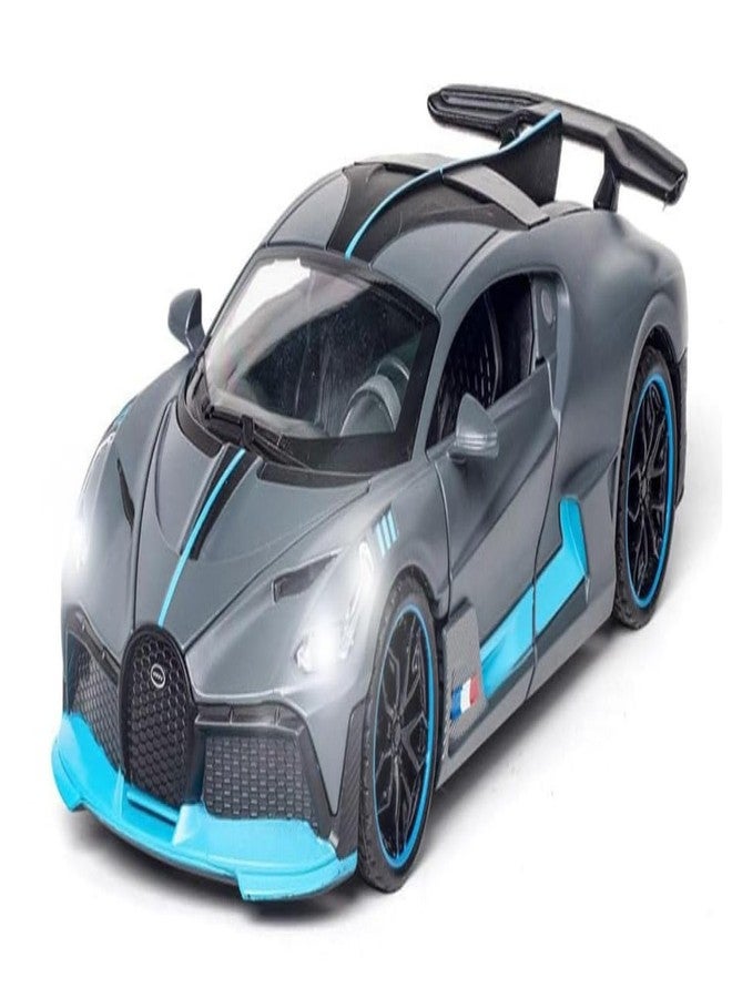 Sky Tech Bugatti Divo 1:32 Exclusive Alloy Metal Pull Back Die-cast Car Diecast Metal Pullback Toy car with Openable Doors & Light, Music Boys Gifts Toys for Kids【Colors as Per Stock】 - Image 1
