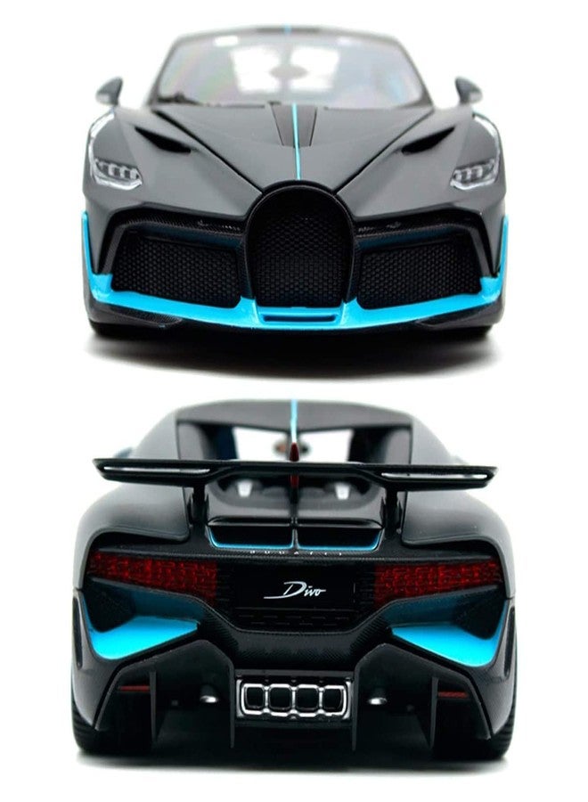 Sky Tech Bugatti Divo 1:32 Exclusive Alloy Metal Pull Back Die-cast Car Diecast Metal Pullback Toy car with Openable Doors & Light, Music Boys Gifts Toys for Kids【Colors as Per Stock】 - Image 4