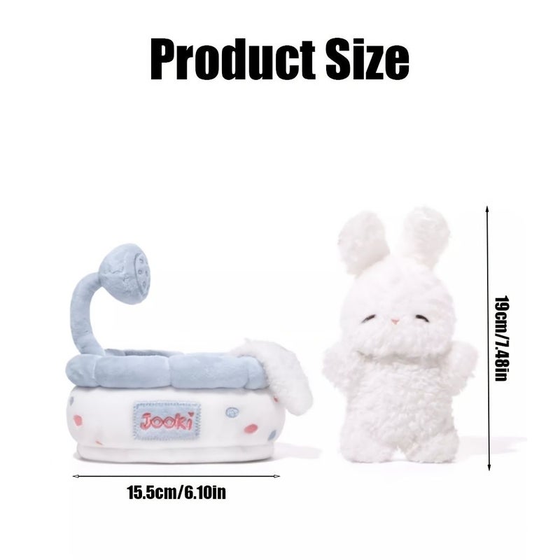 Bubble Bath Duckling Cartoon Plush Toy Pillow Soft Animal Doll Decorative Cushion For Children Room Home Decor Holiday Birthday Gift - Image 5