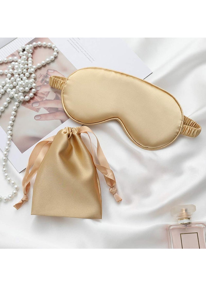 3D Contoured Silk Eye Mask for Ultimate Comfort and Relaxation  - Image 2