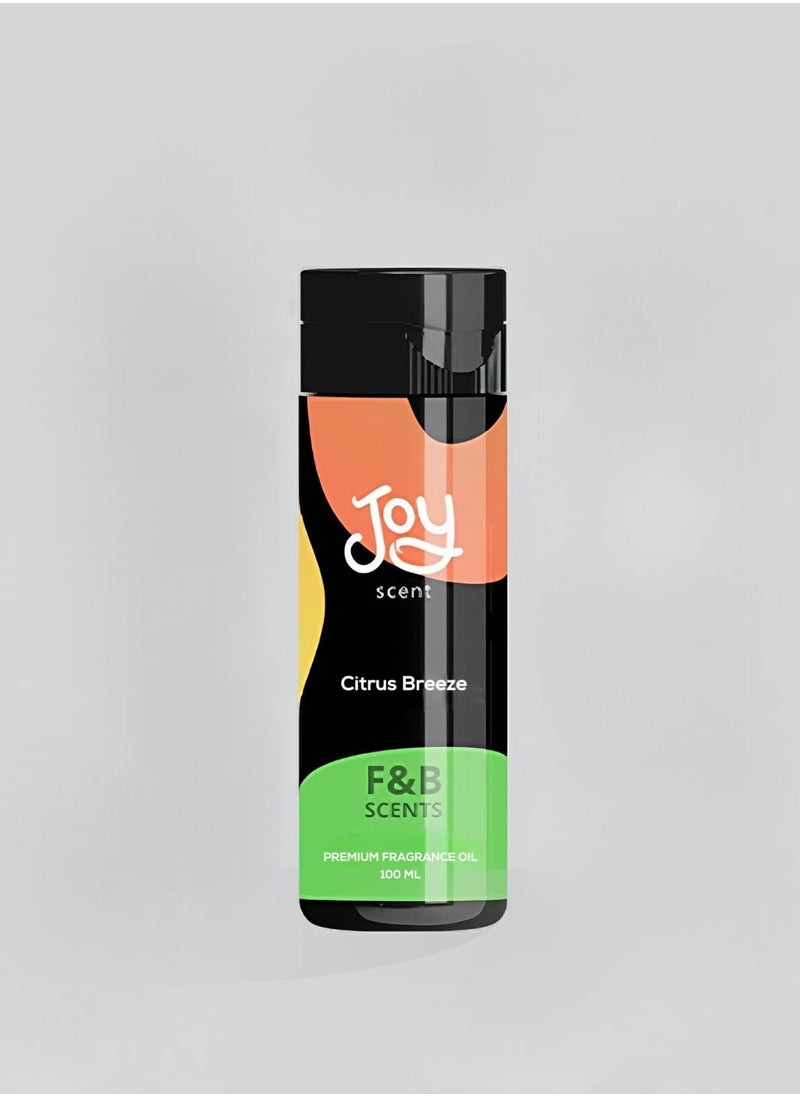 Joy Scent CITSUS BREEZE fragrance oil bottle 100ml  - Image 1