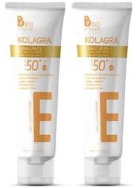 KOLAGRA SUNSCREEN LAIT/LOTION SPF 50+ 1+1  120ML