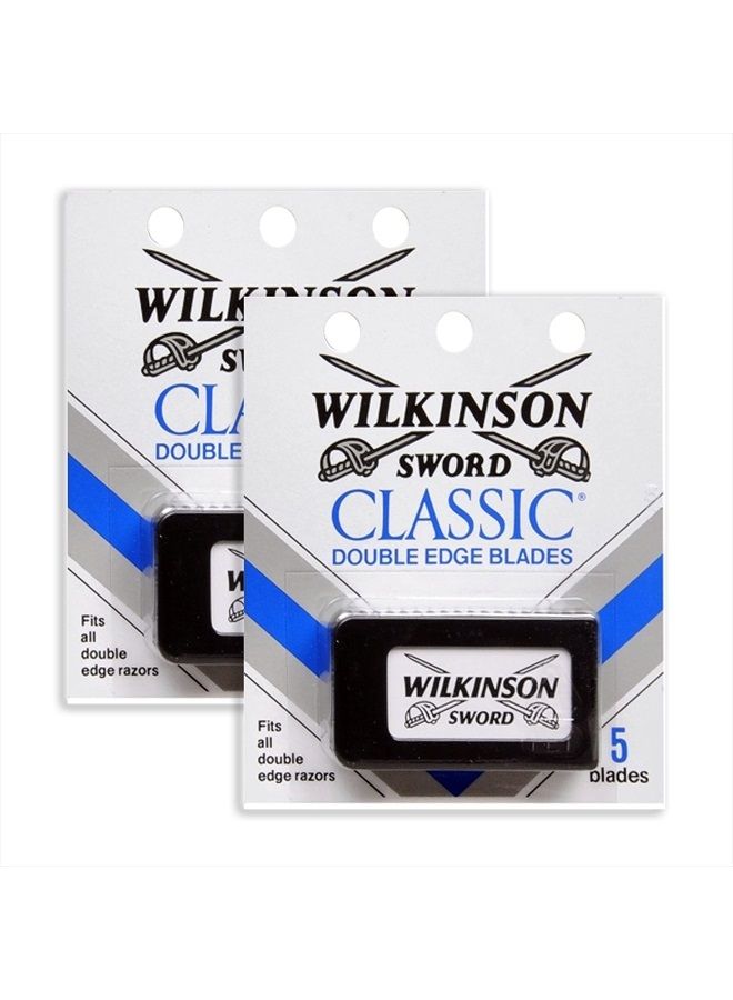 Wilkinson Sword Classic Double Edge Razor Blades- (Pack of Two) - Image 1