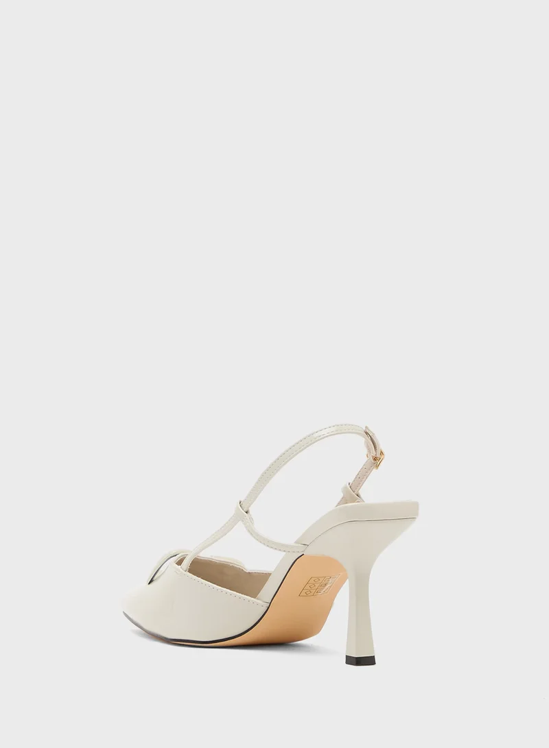 ترافل من نمشي Heeled Pumps With Sling Back Strap