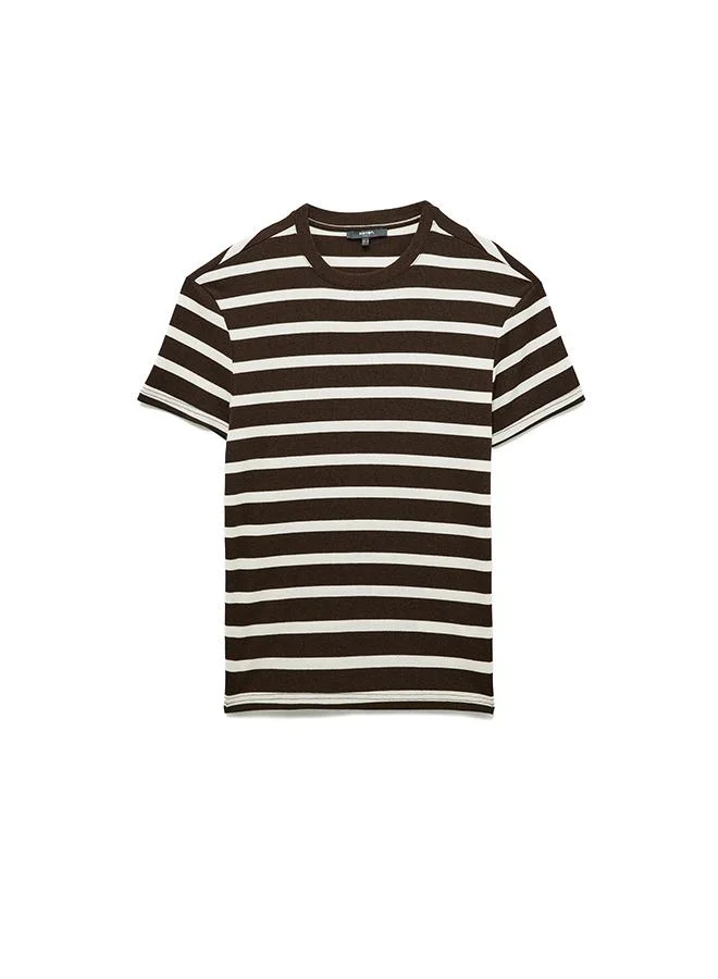 Koton  Striped T-Shirt for Men | Best Price UAE
